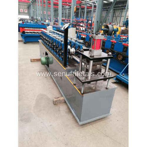 Galvanized sheet roller shutter door slat forming machine